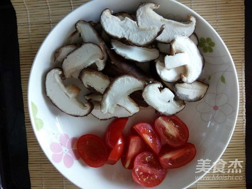 鸡肉炒香菇油菜的做法
